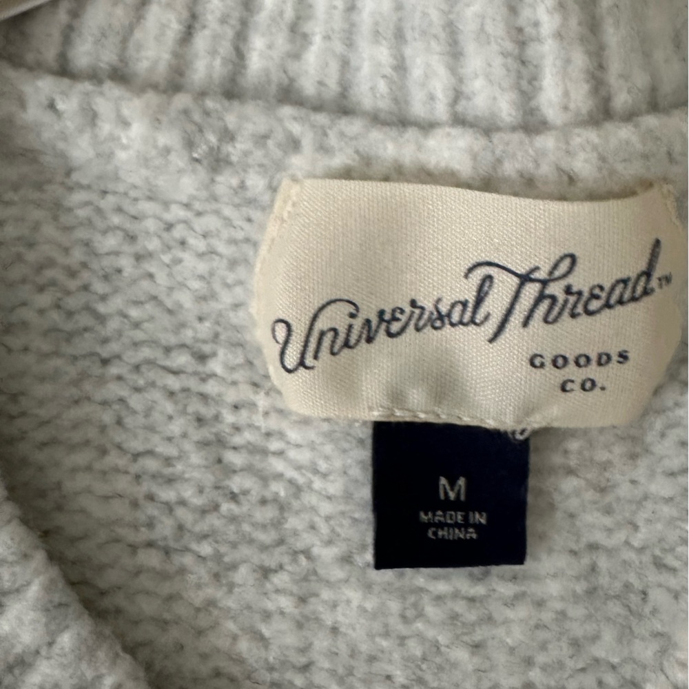 Universal Thread Light Gray Cardigan - image 2